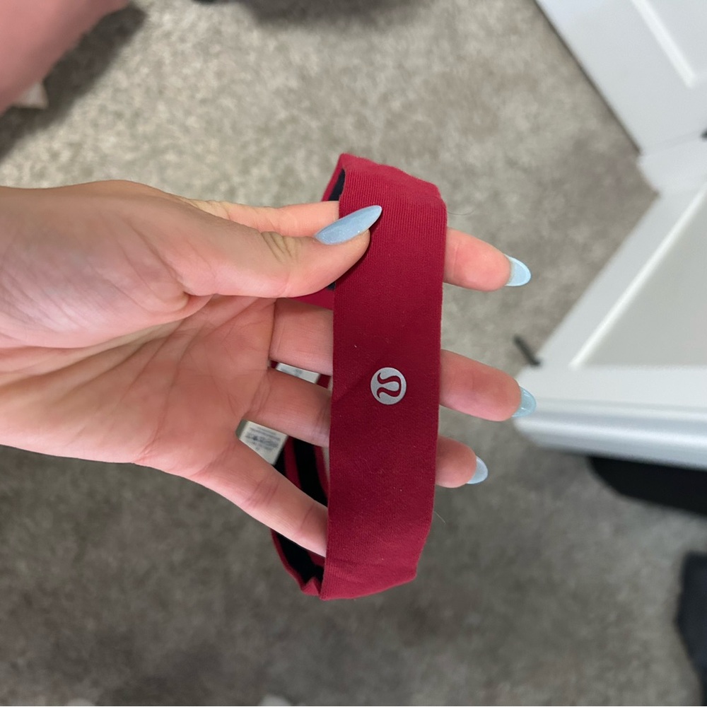 lululemon athletica Red Headband